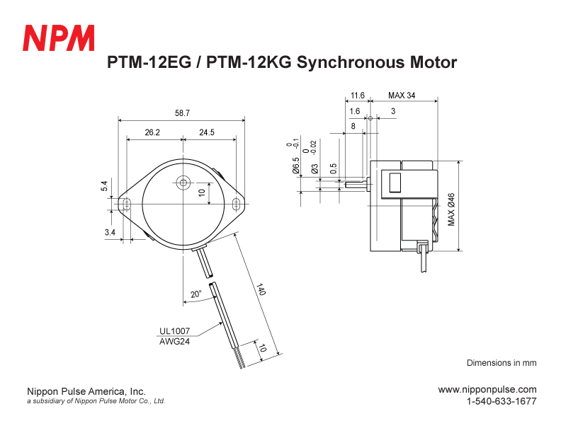 PTM-12EG(1/60) system drawing